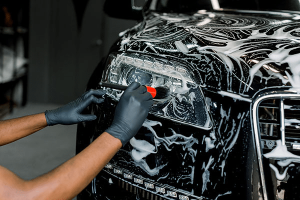 Car exterior before detailing